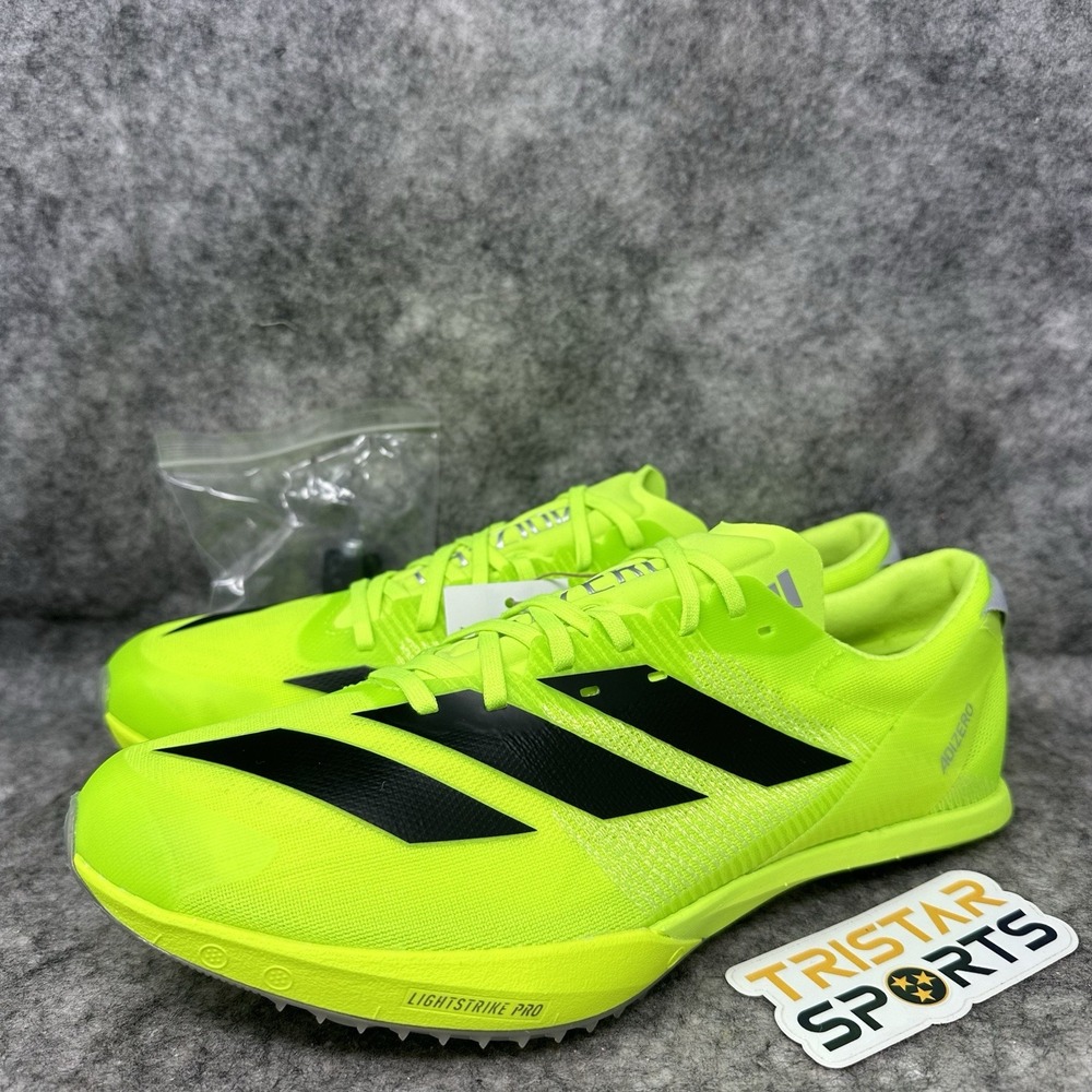 Adidas Adizero Finesse Track & Field Shoes Mens Sz 5.5 Lucid Lemon Black IG2018